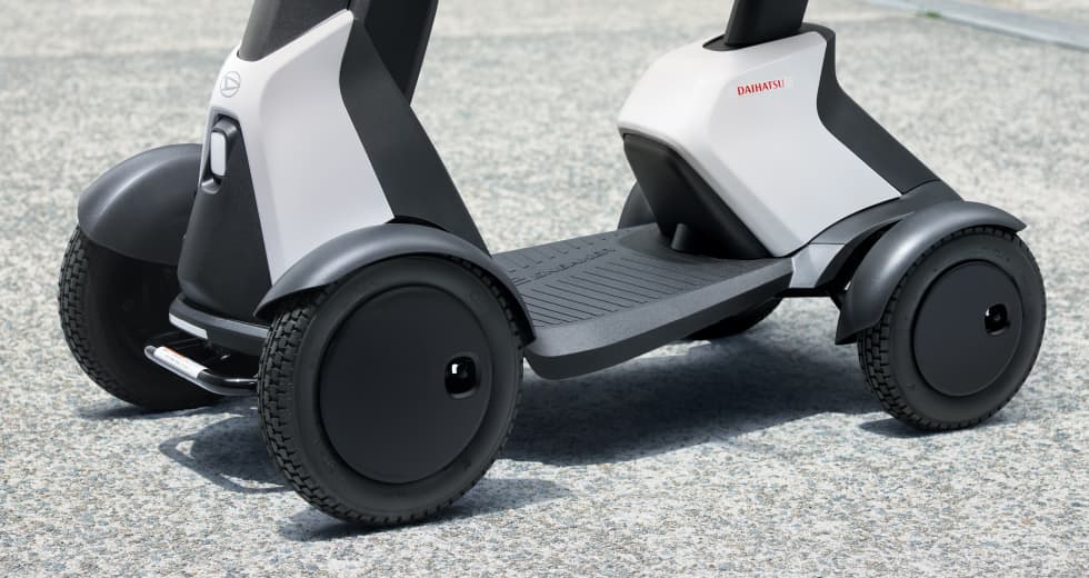 足まわり / 四輪の安定性のイメージ